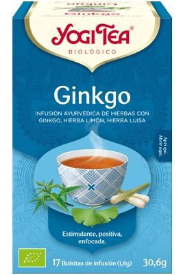 Ginkgo · Yogi Tea · 17 filtros