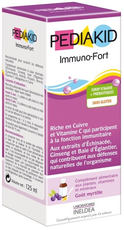 Jarabe Infantil Inmuno Fortalecedor · Pediakid · 125 ml