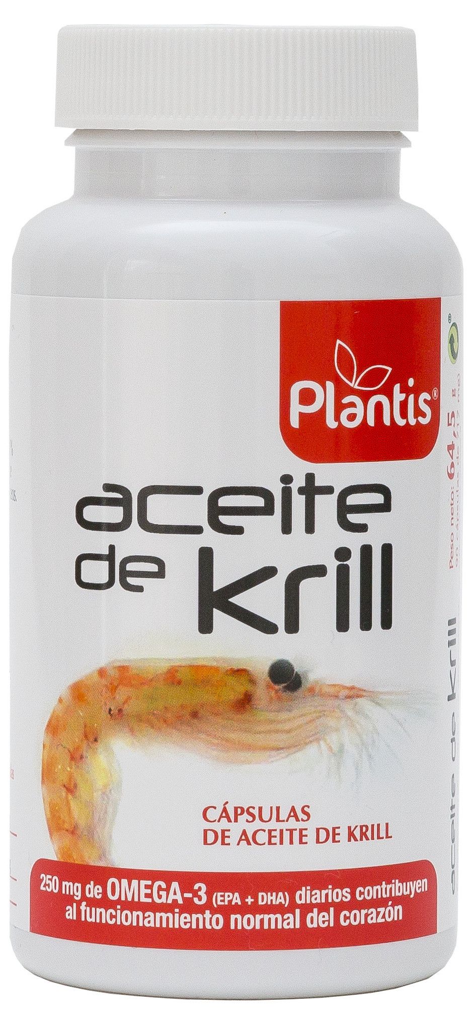 Aceite de Krill · Plantis · 90 cápsulas