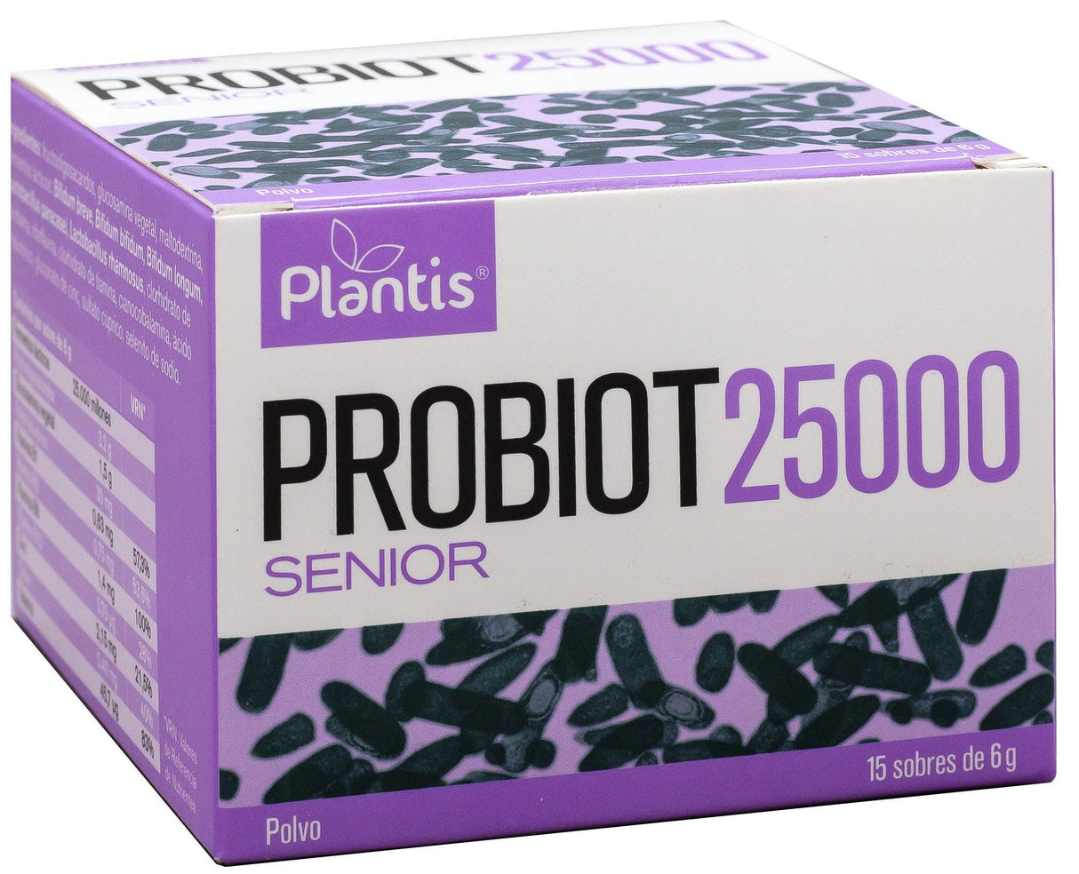 Probiot 25000 Senior · Plantis · 15 sobres