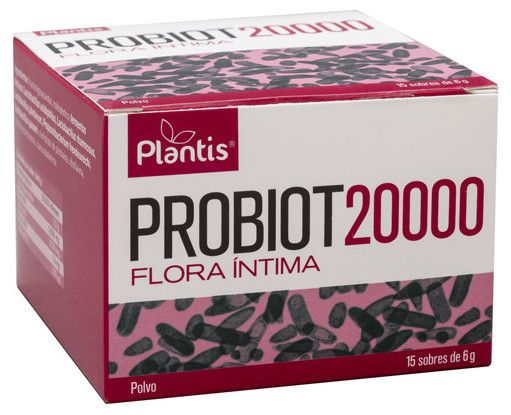 Probiot 20000 Flora Íntima · Plantis · 15 sobres