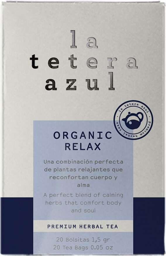 Organic Relax · La Tetera Azul · 20 filtros