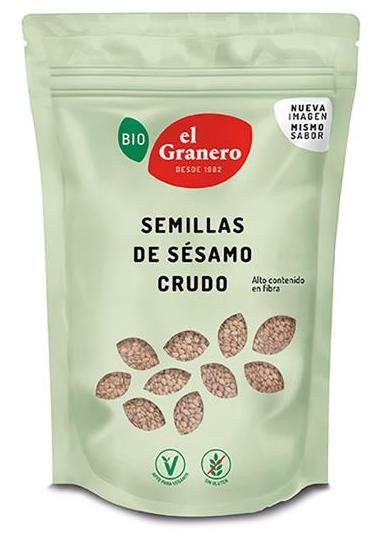 Semillas de Sésamo Crudo · El Granero Integral · 400 gramos