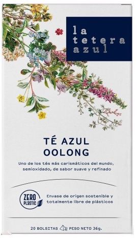 Té Azul Oolong · La Tetera Azul · 20 pirámides
