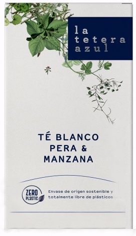 Té Blanco, Pera & Manzana · La Tetera Azul · 20 pirámides