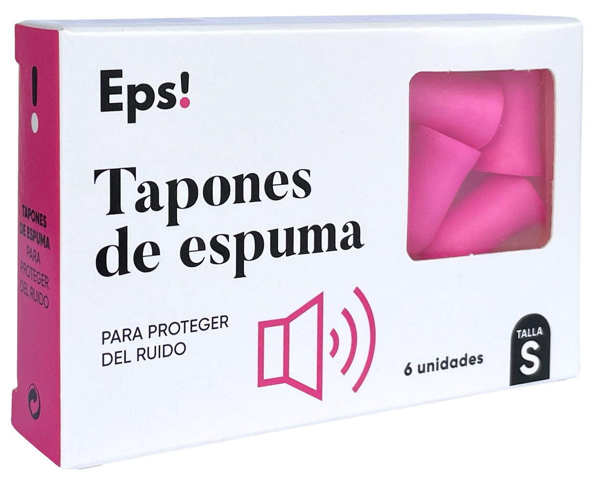 Tapones de Espuma - Talla S · Eps! · 6 unidades