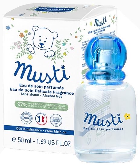 Musti Eau de Soin - Perfume de Bebé · Mustela · 50 ml