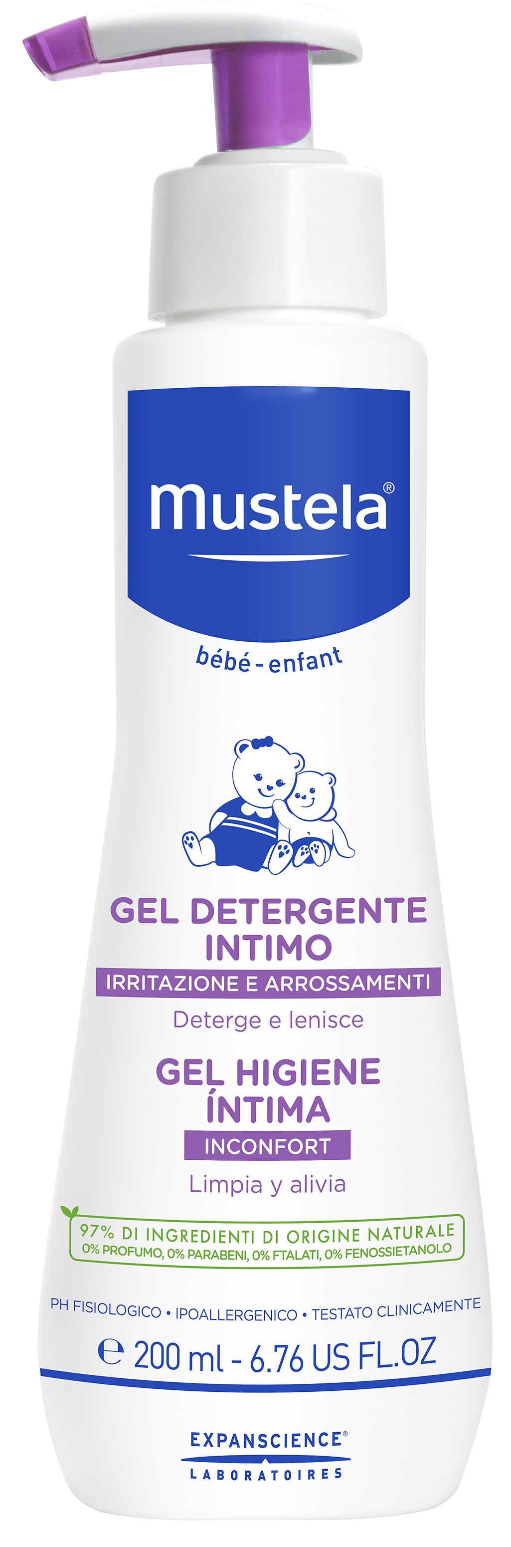 Gel Higiene Íntima · Mustela · 200 ml