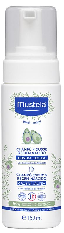 Champú Mousse Recién Nacido · Mustela · 150 ml