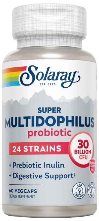 Super Multidophilus Probiotic · Solaray · 60 cápsulas