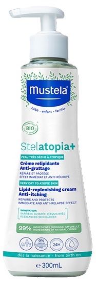 Stelatopia+ Crema Relipidizante · Mustela · 300 ml