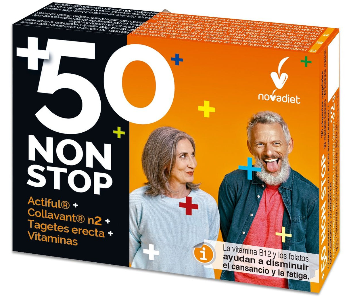 +50 Non Stop · Nova Diet · 30 cápsulas