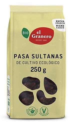 Pasas Sultanas · El Granero Integral · 250 gramos