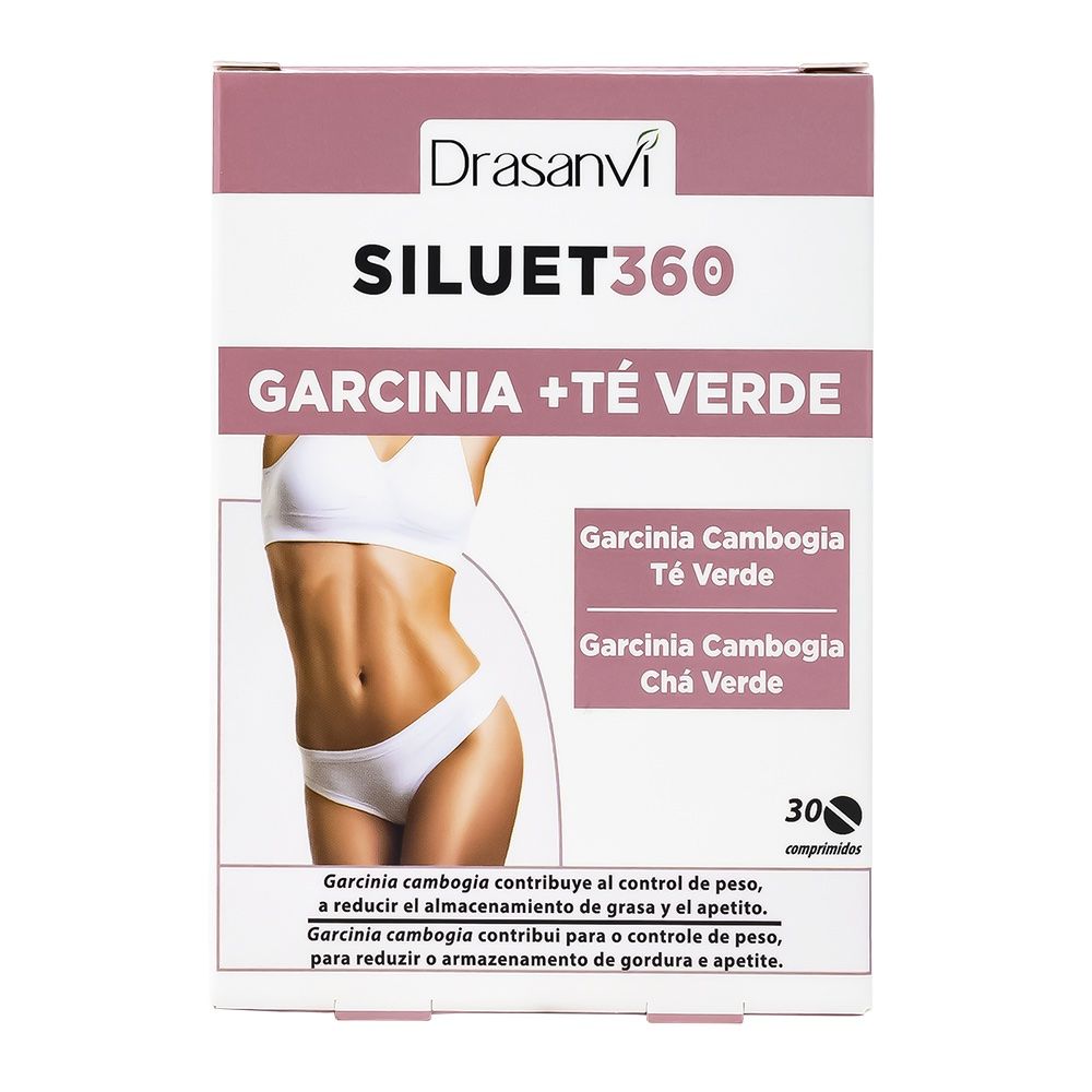 Siluet 360 - Garcinia + Té Verde · Drasanvi · 30 comprimidos