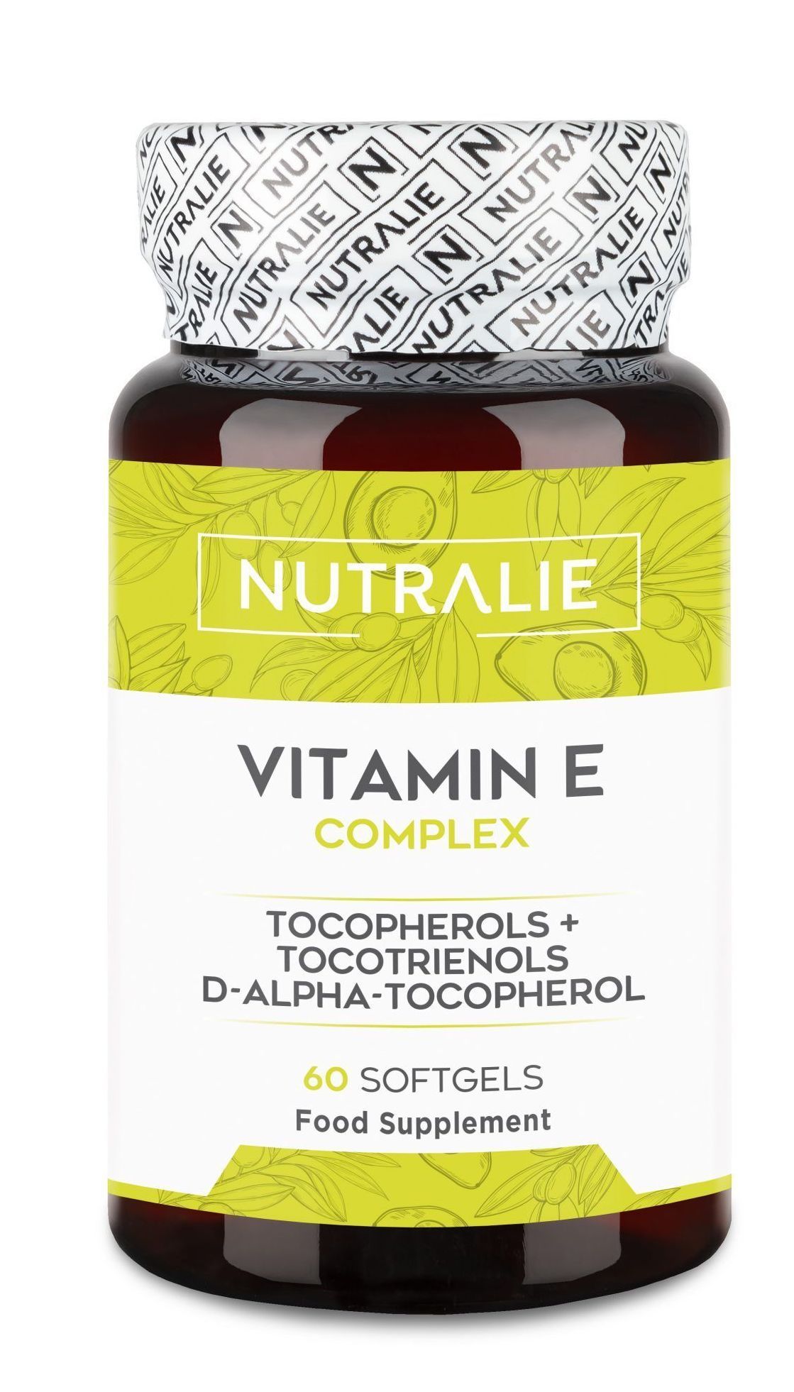 Vitamina E Complex · Nutralie · 60 cápsulas