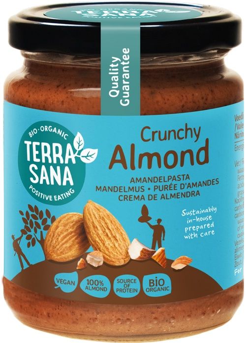 Crema Crunchy de Almendras · Terrasana · 250 gramos