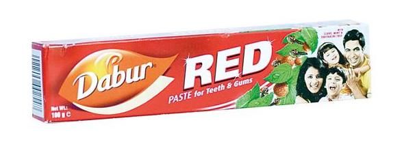 Dentífrico Ayurvédico Red · Dabur · 100 ml
