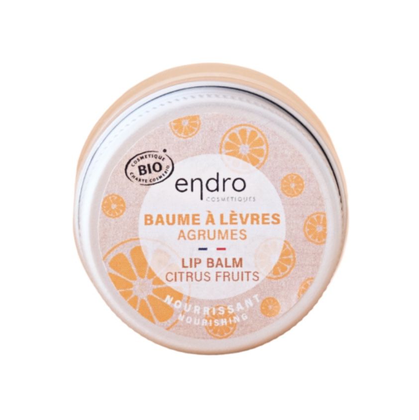 Bálsamo Labial Ecológico de Frutas Cítricas · Endro Cosmétiques · 15 gramos