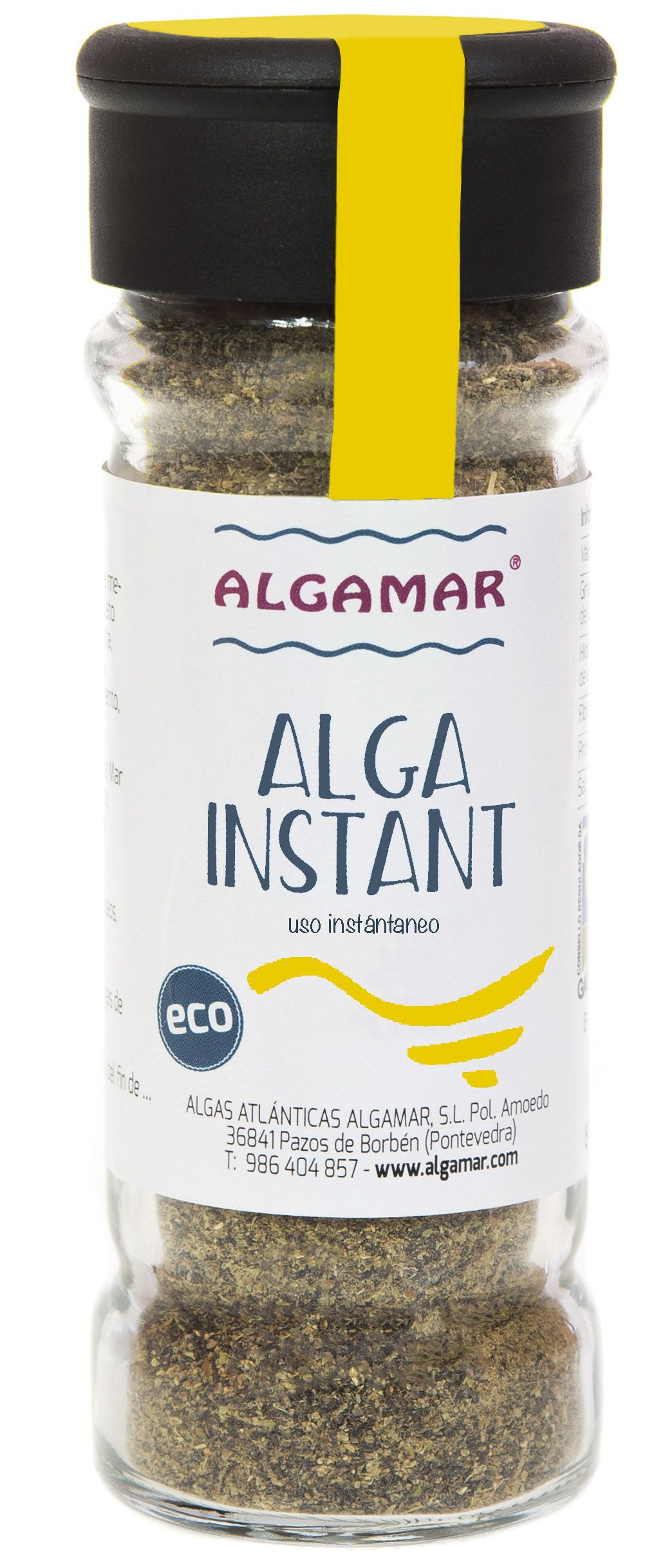 Alga Instant Molida · Algamar · 70 gramos
