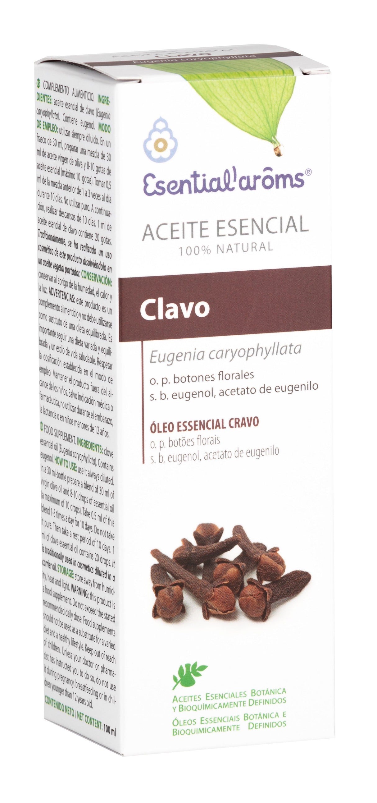 Aceite Esencial de Clavo · Esential'Aroms · 100 ml