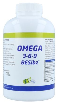 Omega 3-6-9 · Besibz · 180 perlas