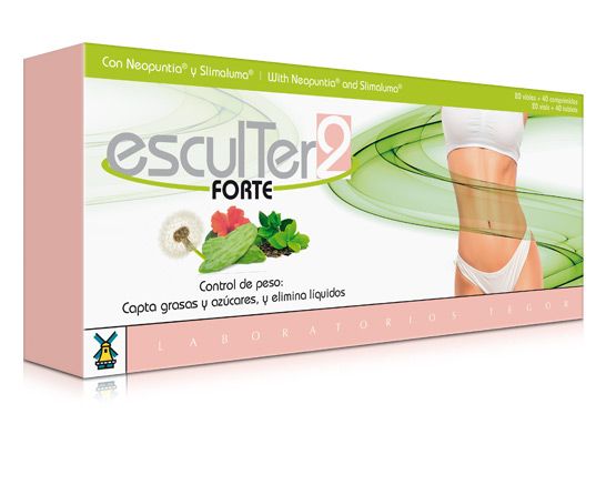 Esculter 2 Forte · Tegor · 40 Comprimidos + 20 Viales