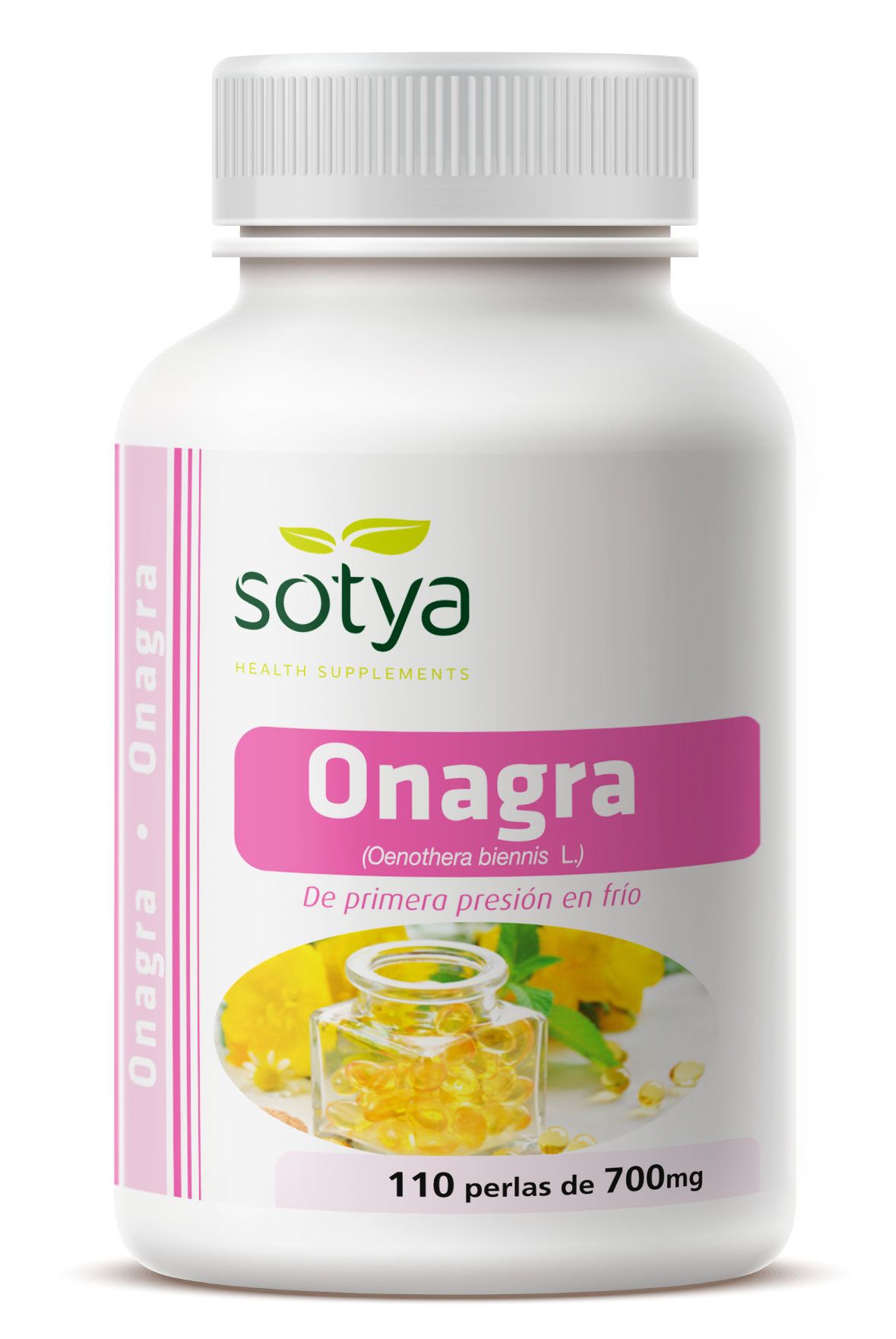 Aceite de Onagra 500 mg · Sotya · 110 perlas