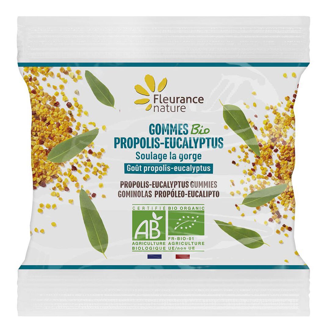 Gominolas de Propóleo Eucalipto Recarga Bio · Fleurance Nature · 35 gramos