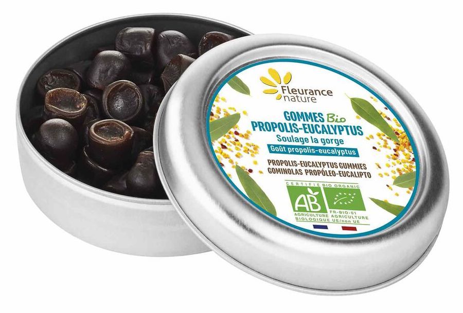 Gominolas de Propóleo Eucalipto Bio · Fleurance Nature · 35 gramos