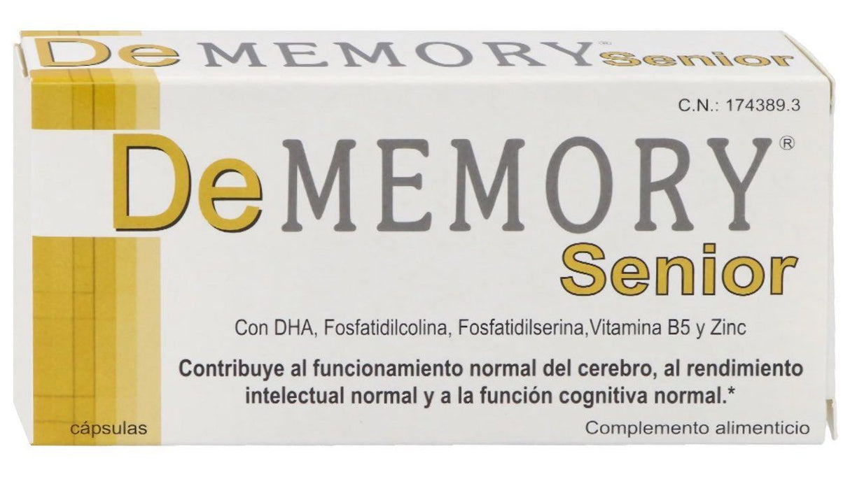 DeMemory Senior · Pharma OTC · 60 cápsulas