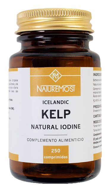 Icelandic Kelp Natural Iodine · Nature Most · 250 comprimidos