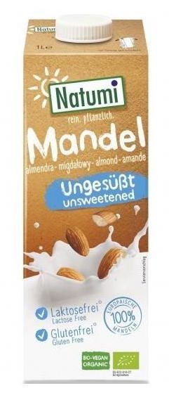 Bebida de Almendras Sin Azúcar · Natumi · 1 litro