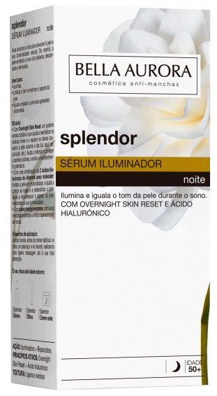 Splendor Sérum iluminador Nocturno · Bella Aurora · 30 ml