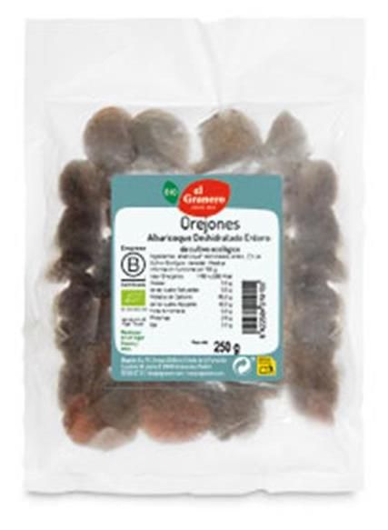 Orejones · El Granero Integral · 250 gramos