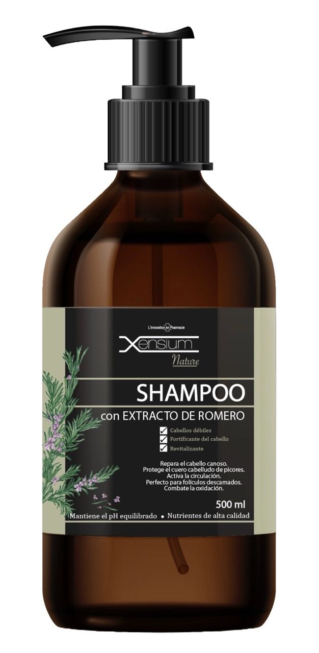 Champú Extracto de Romero · Xensium · 500 ml
