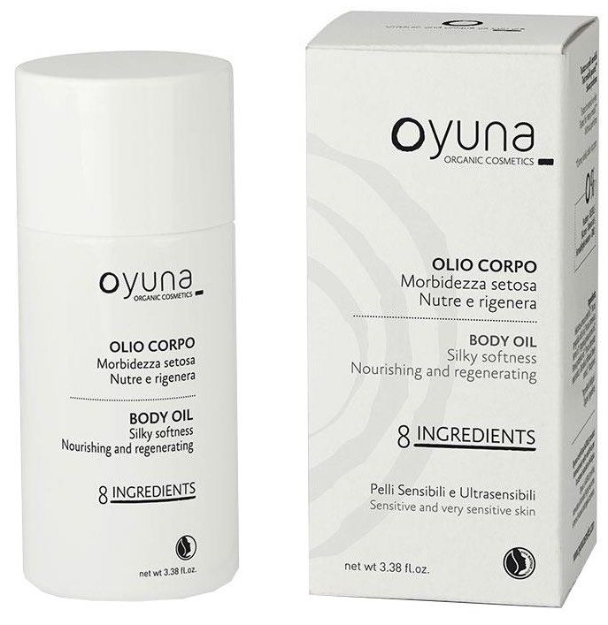 Aceite Corporal Sedoso · Oyuna · 100 ml