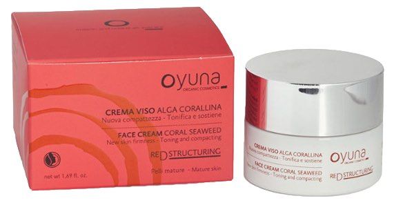Crema Facial Reestructurante Coral Red · Oyuna · 50 ml