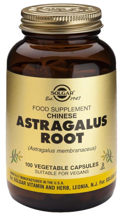 Raíz de Astrágalo Chino · Solgar · 100 cápsulas