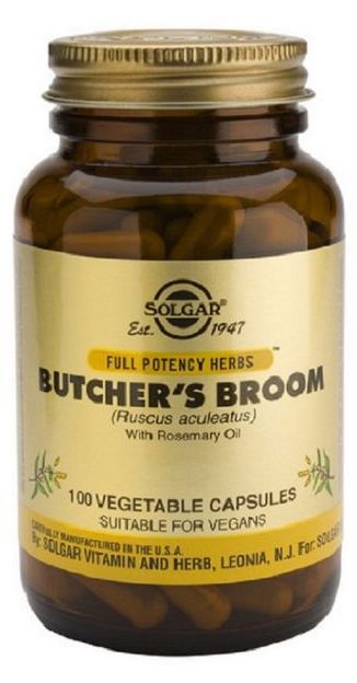 Rusco · Solgar · 100 cápsulas