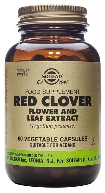 Trébol Rojo · Solgar · 60 cápsulas