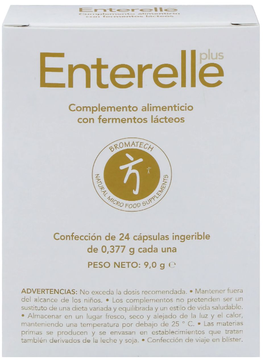 Enterelle Plus · Bromatech · 24 cápsulas