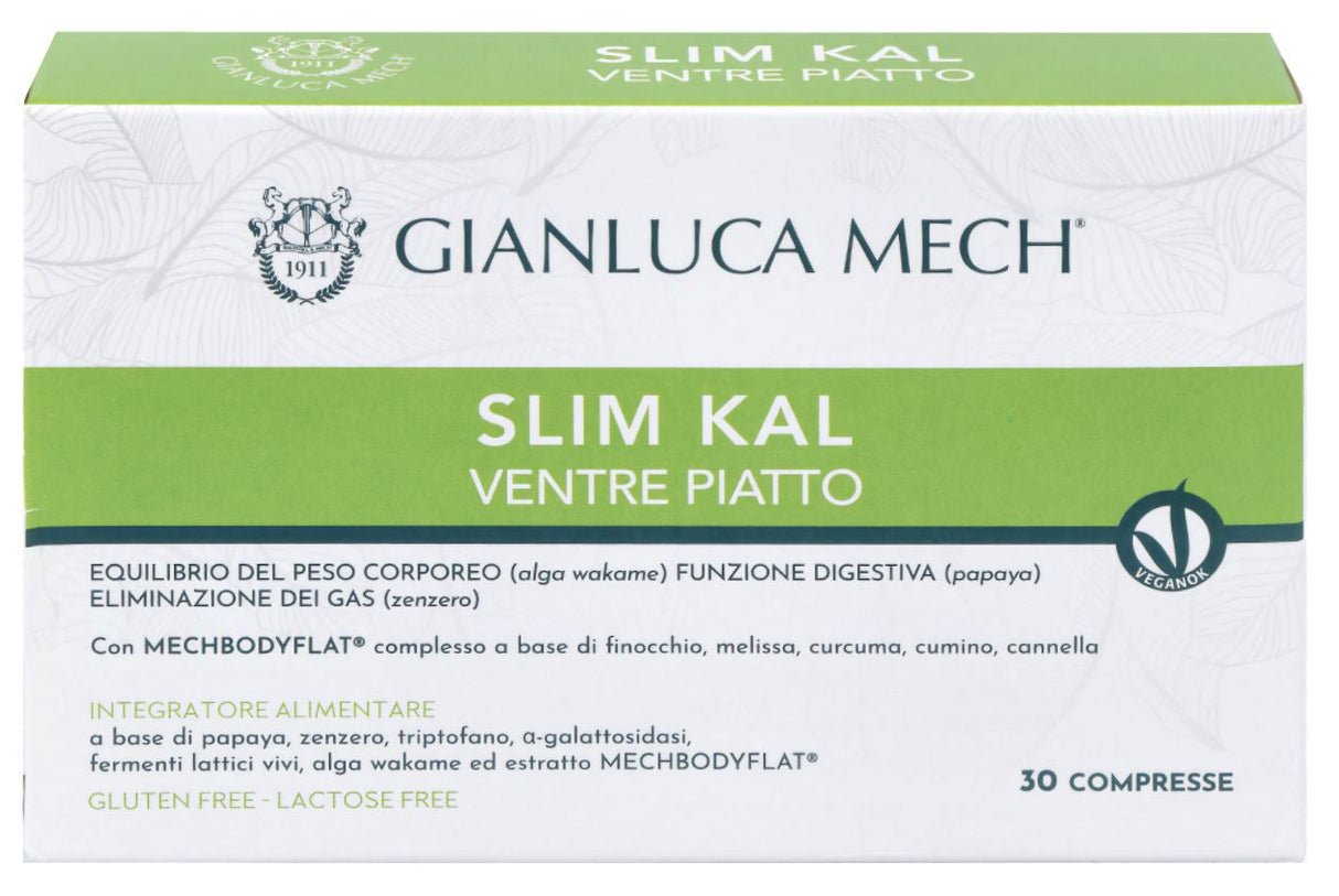 Slim Kal Vientre Plano · Gianluca Mech · 30 comprimidos