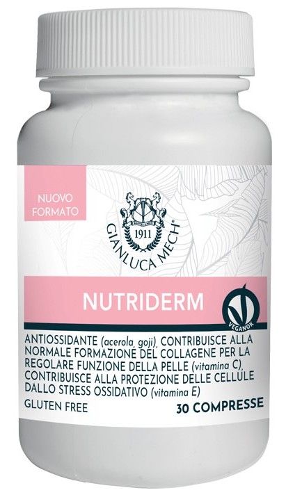 Nutriderm · Gianluca Mech · 30 comprimidos