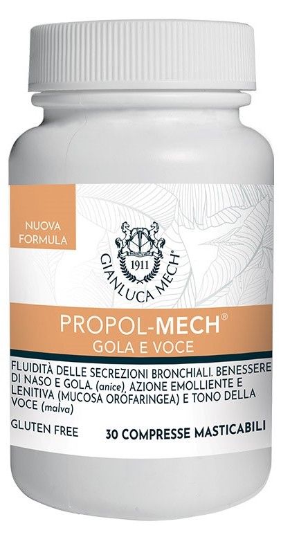 Propol Mech · Gianluca Mech · 30 comprimidos masticables