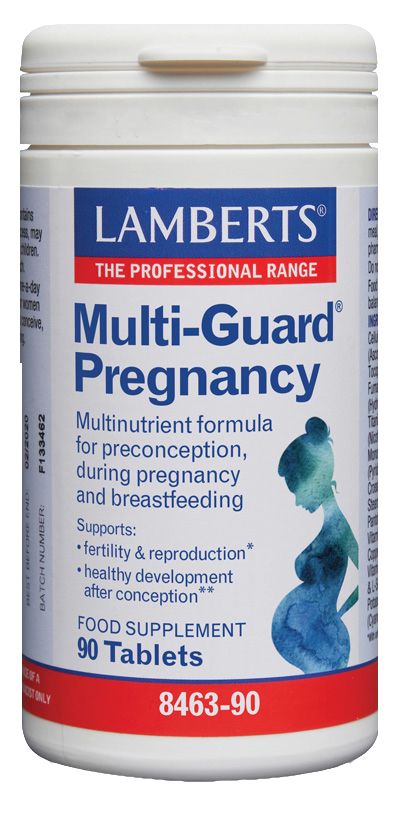 Multi-Guard Pregnancy · Lamberts · 90 tabletas