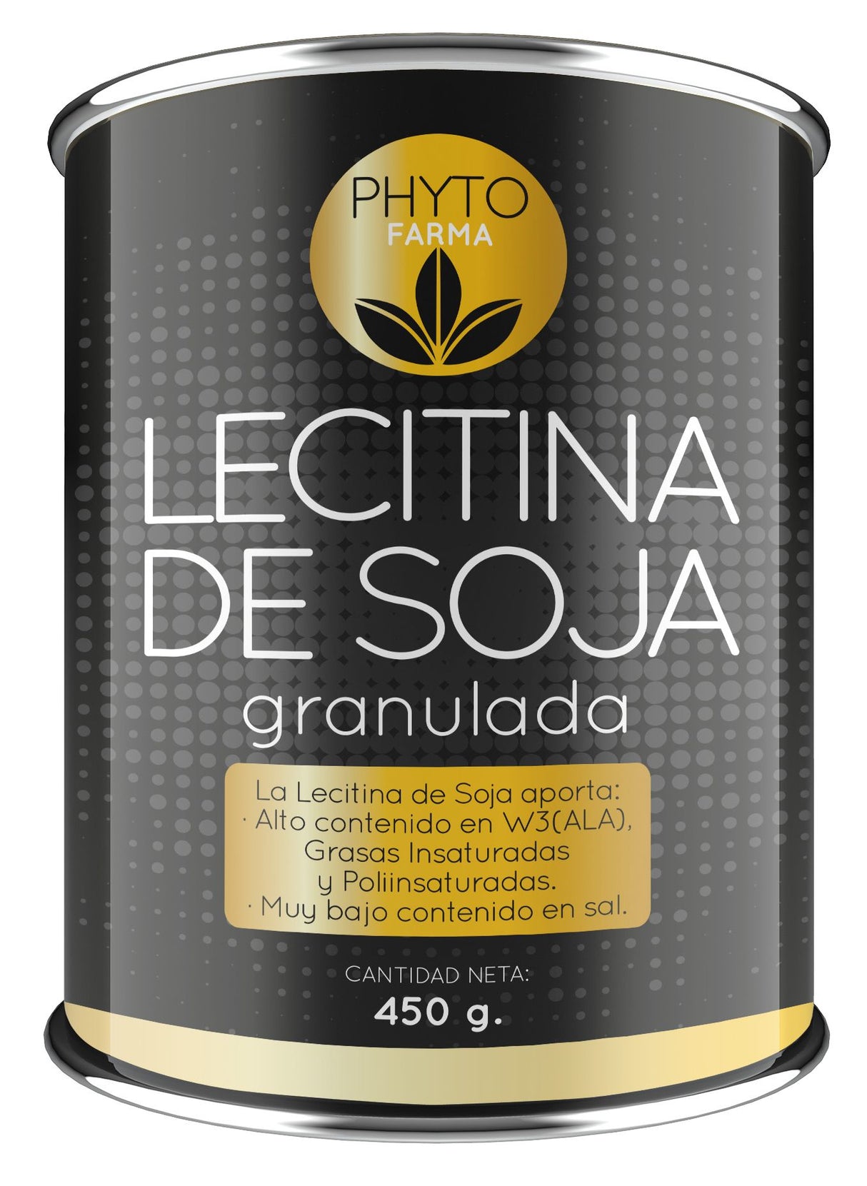 Lecitina de Soja Granulada · Phytofarma · 450 gramos