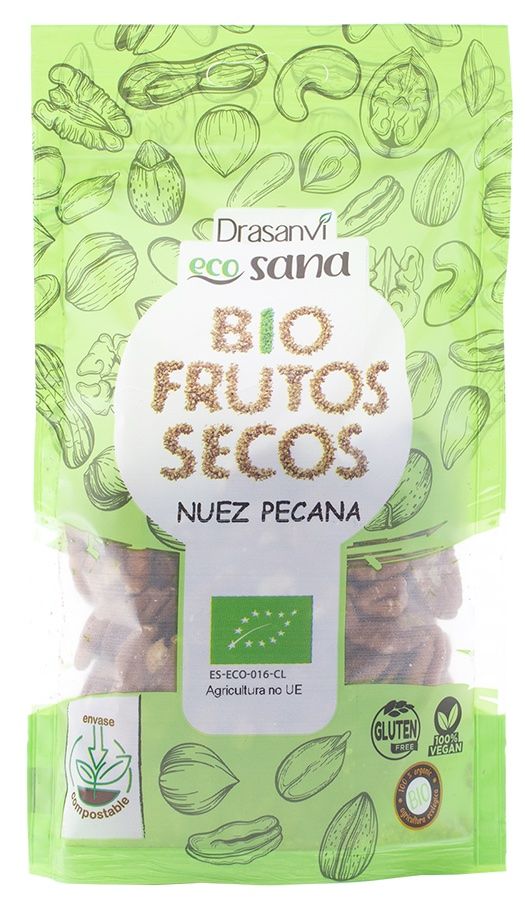 Nuez Pecana Mitades Bio · Ecosana · 100 gramos