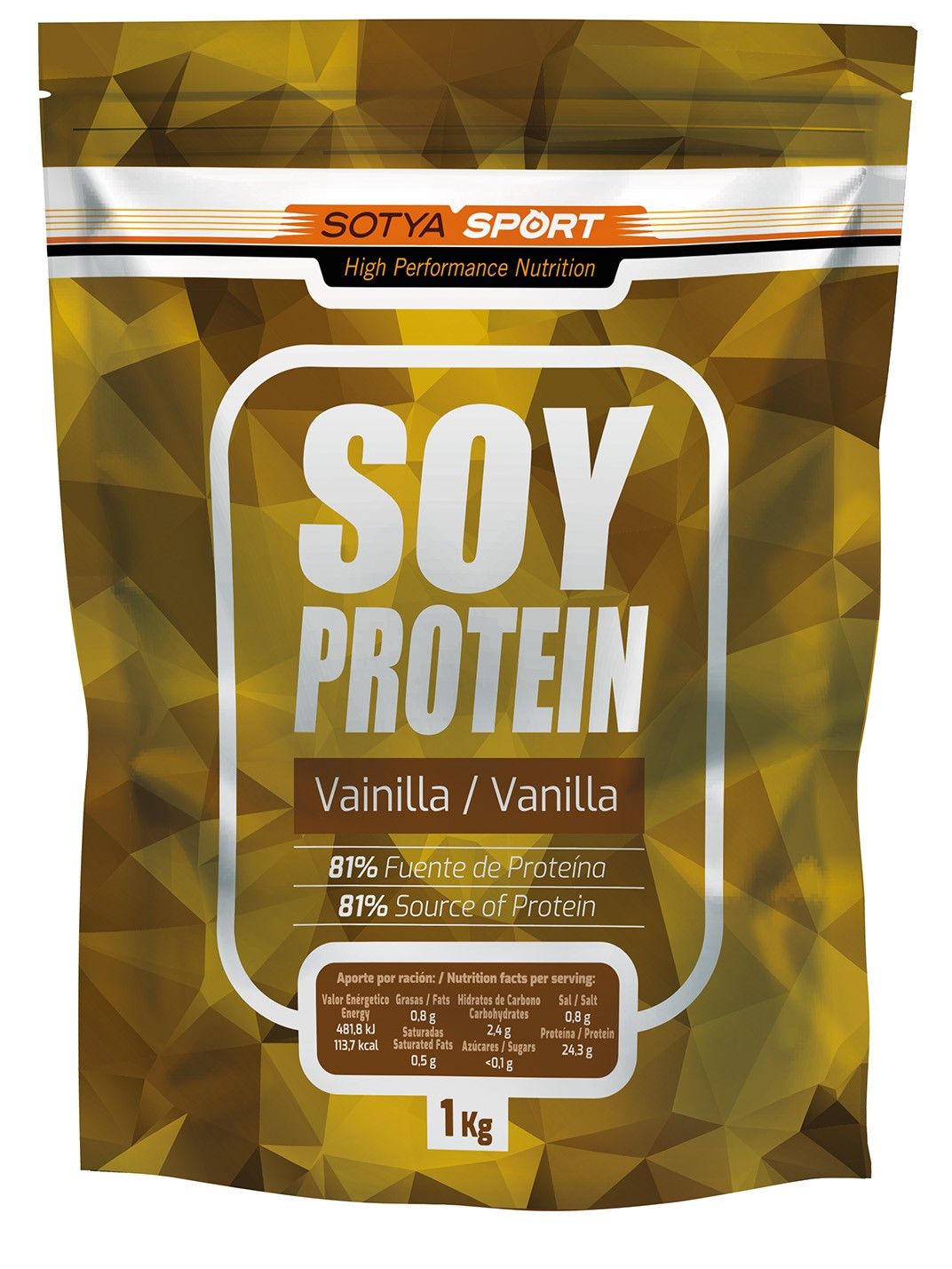 Soy Protein Vainilla · Sotya · 1 kg