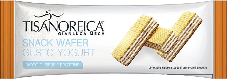 Snack Wafer Sabor Yogurt · Tisanoreica · 42 gramos
