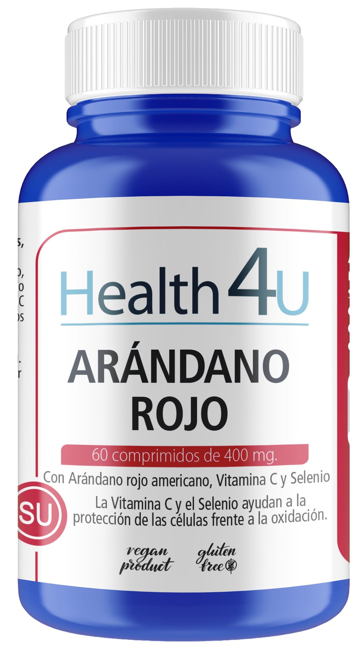 Arándano Rojo · Health4U · 60 comprimidos